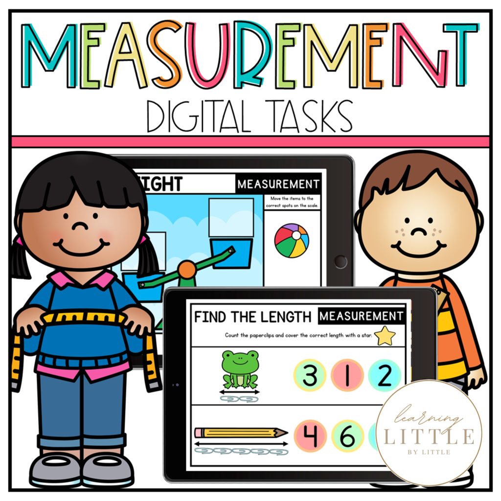 Digital Measurement Kindergarten Google Slides